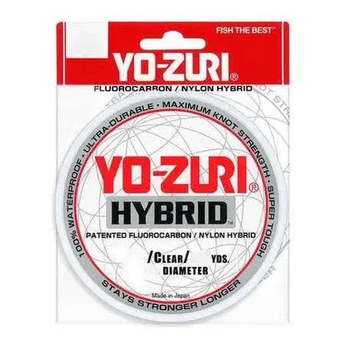 Yo-Zuri Hybrid Fluorocarbon 275 Yds Clear