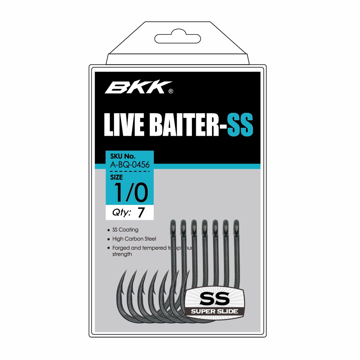 BKK Live Baiter-SS Hooks
