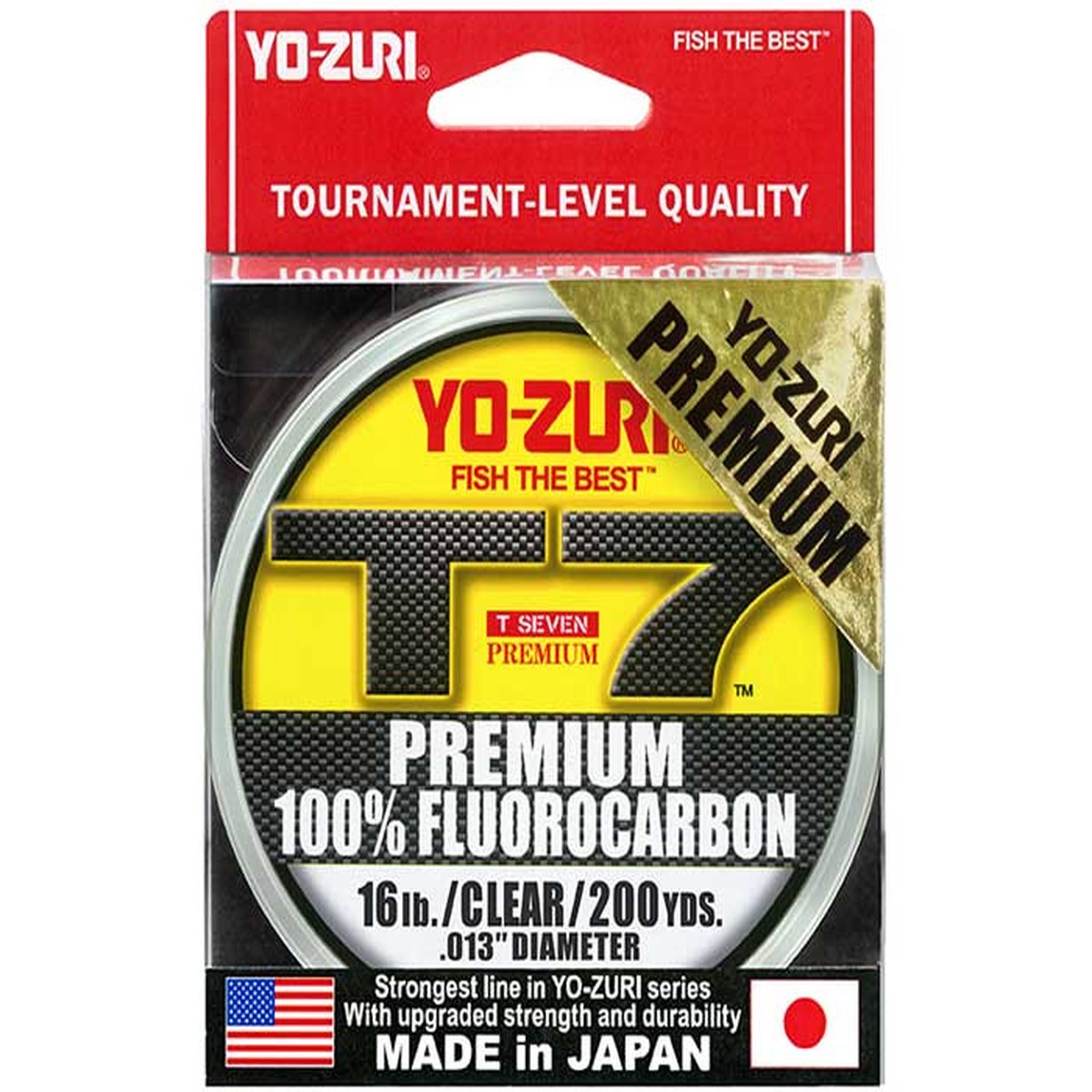 Yo-Zuri T7 Premium Fluorocarbon Line Natural Clear