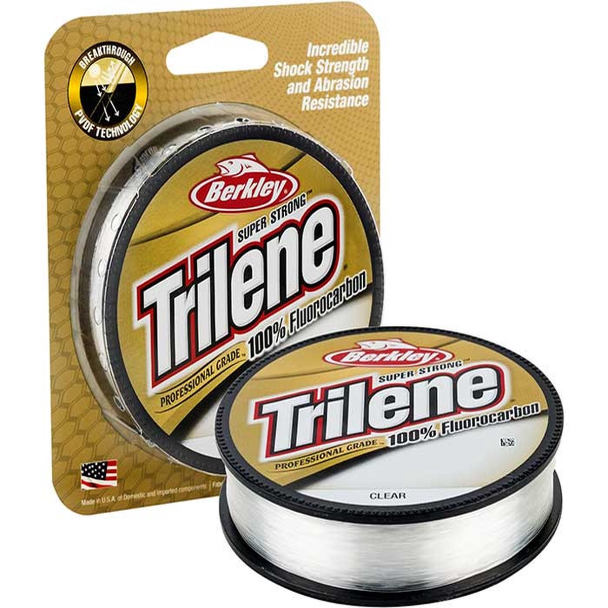 Berkley Trilene 100% Fluorocarbon Line Clear
