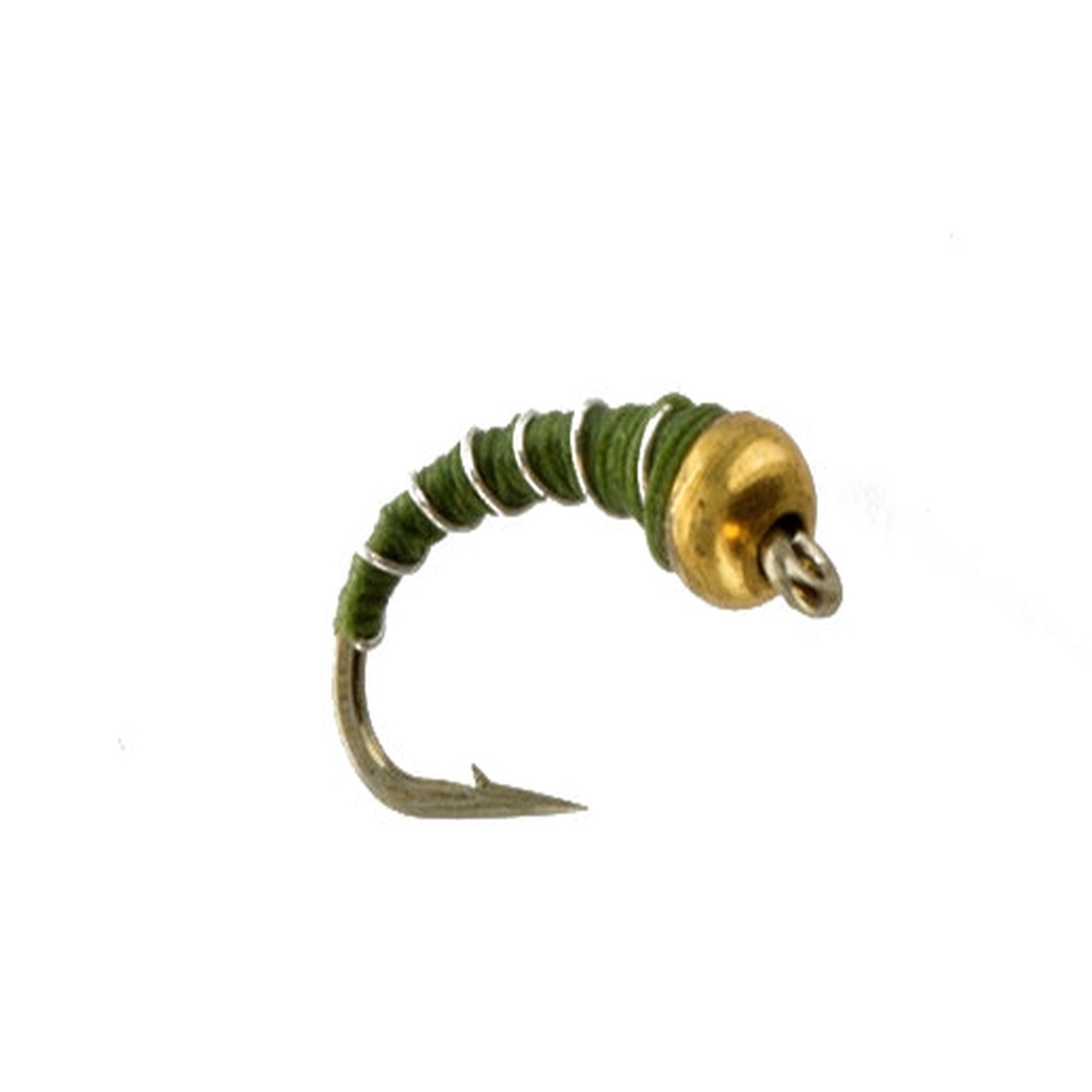 Beadhead Zebra Midge, Olive