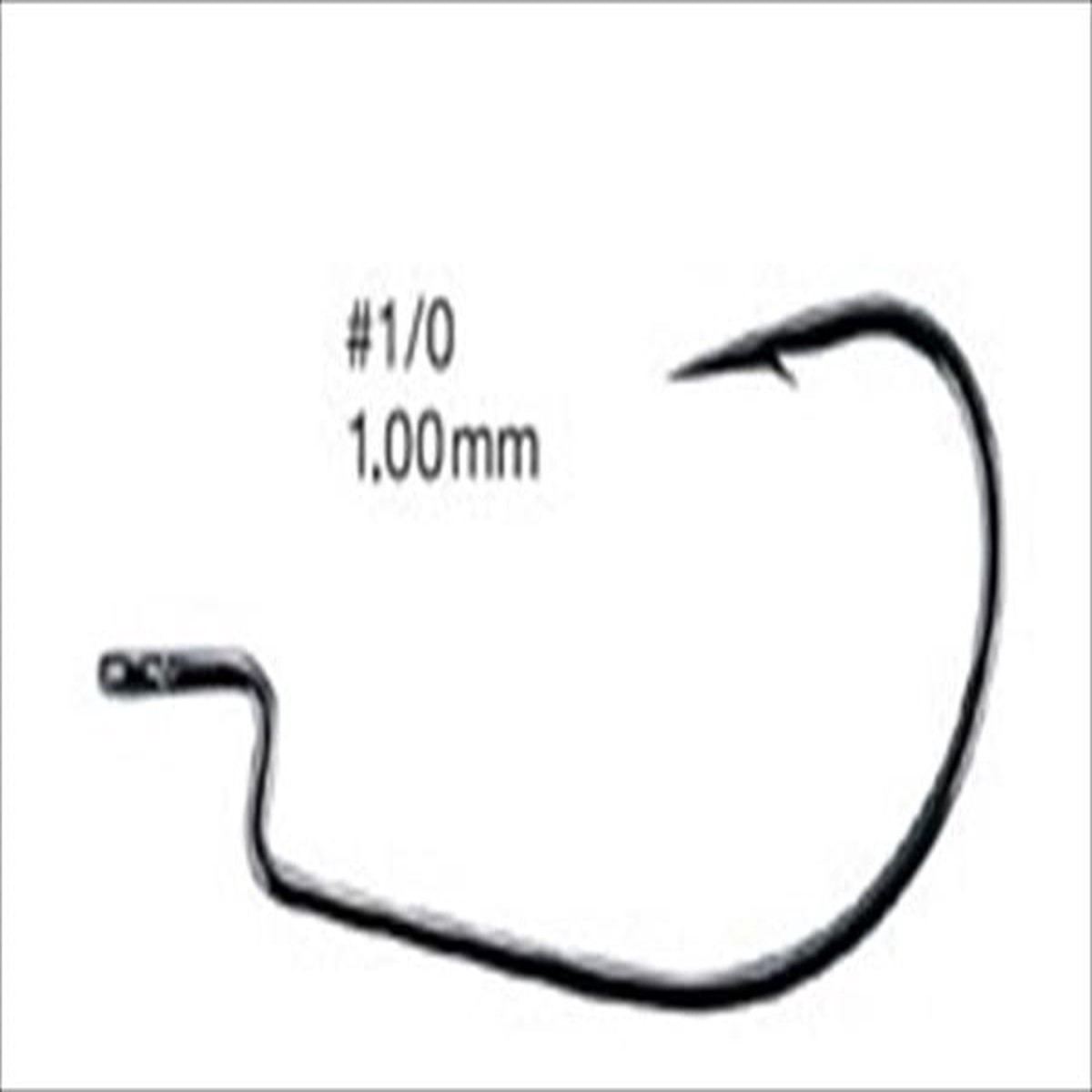 Varivas Worm Hook Offset Master Heavy Class #1/0