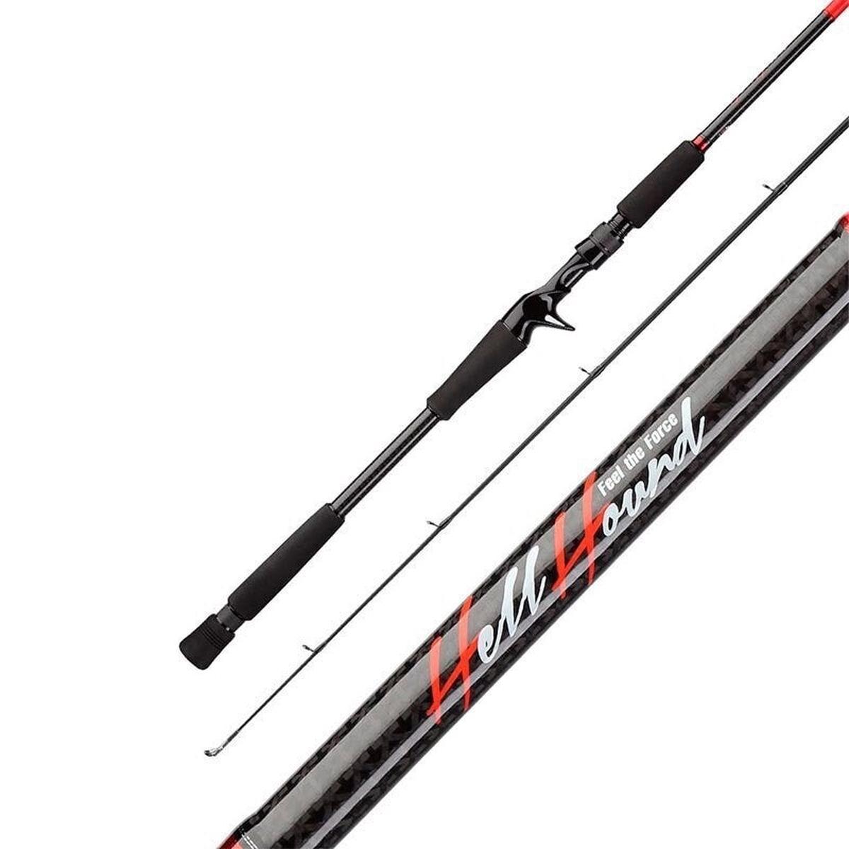 Zetrix Hell Hound Dark Blood Baitcasting Rod - 8'6'' 259cm Max 240g