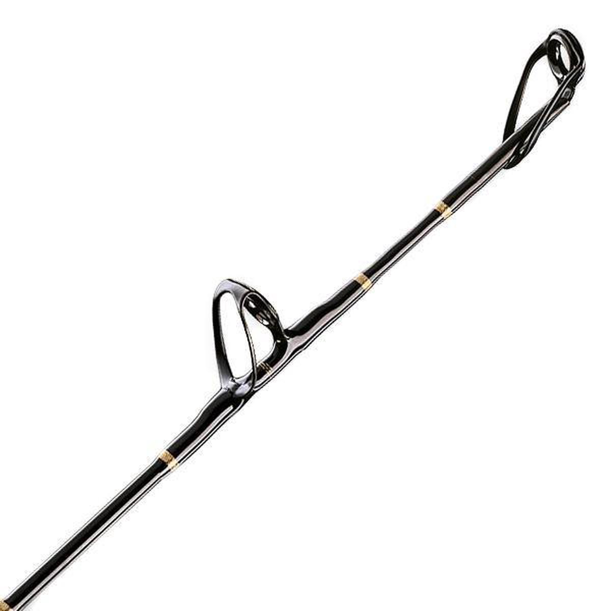 Alutecnos Albacore 12-30 Pound 2 Piece 5 Feet 7 Inch Stand Up Trolling Rod With Guides - Straight Butt