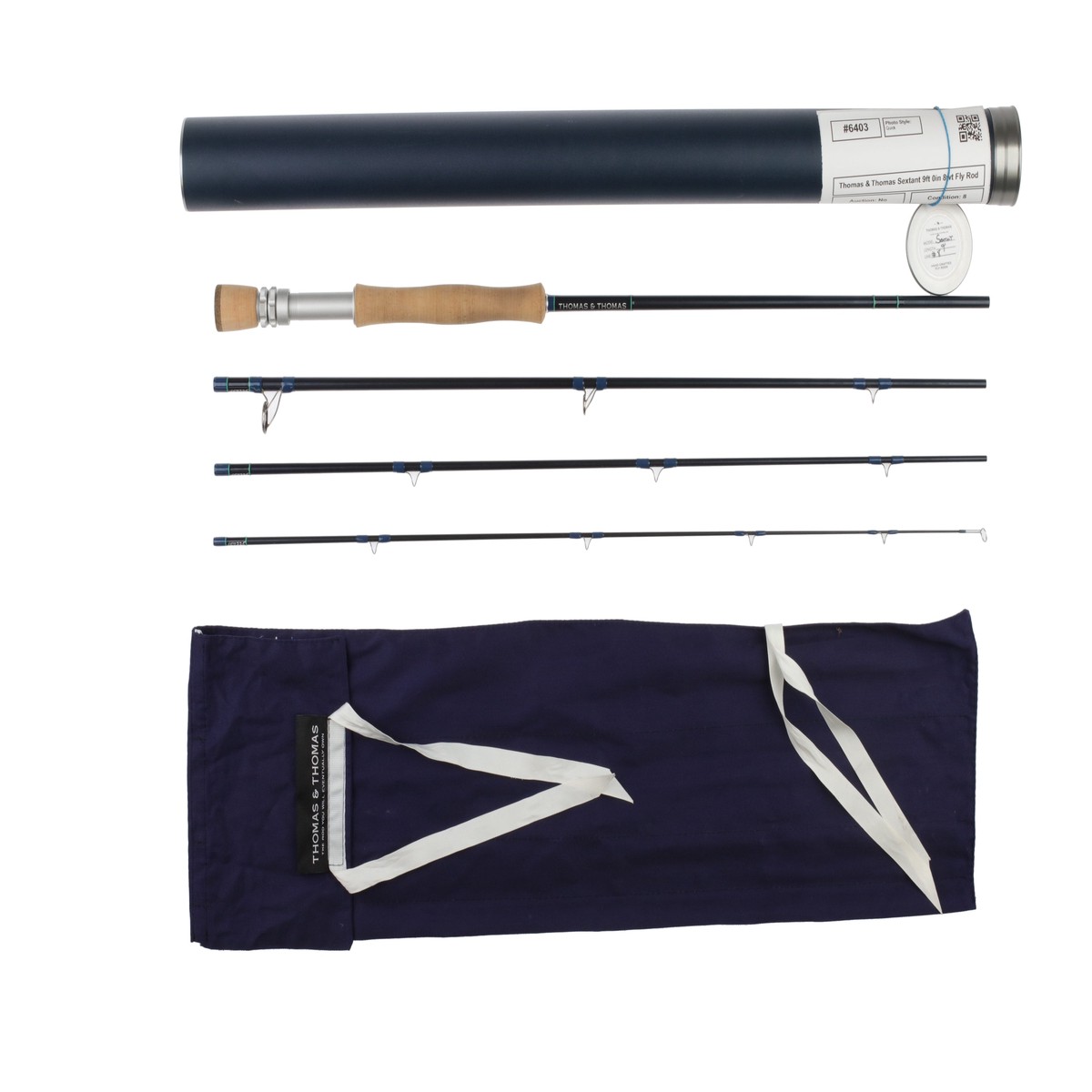 Used Thomas & Thomas Sextant 9ft 8wt Fly Rod (890-4)