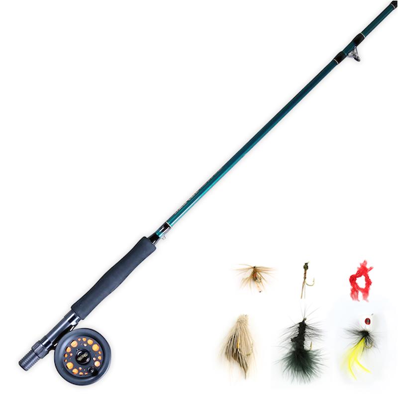 Zebco Martin Complete Fly Fishing Kit, 6# Weight All-in-One Starter Set  21-43563
