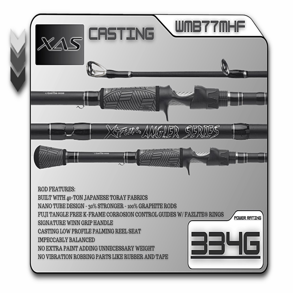 WMB77MHF 7'7" Med-Heavy Fast