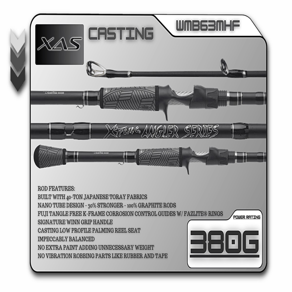 WMB63MHF 6'3" Medium Heavy Fast