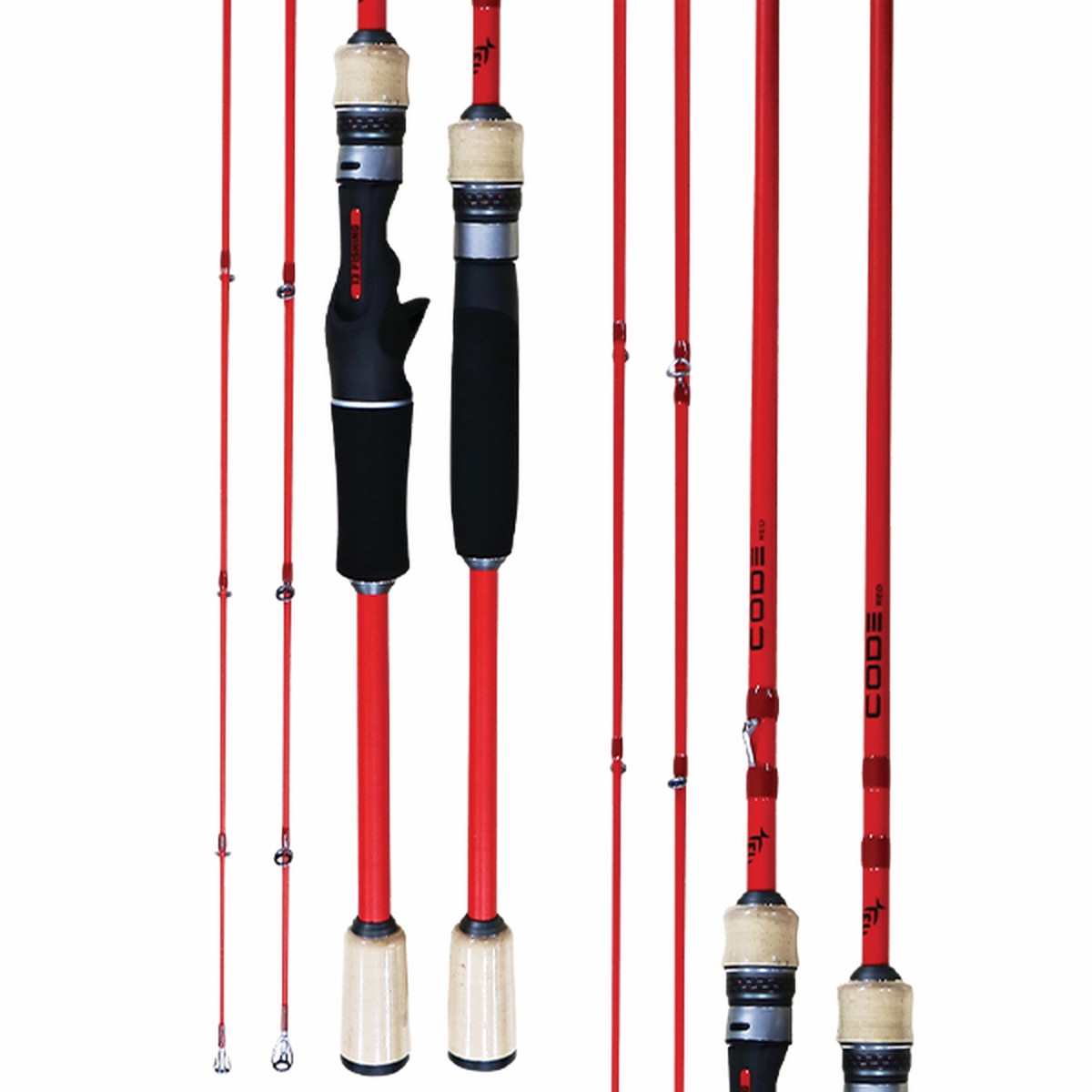 13 Fishing Code Red Spin Rod