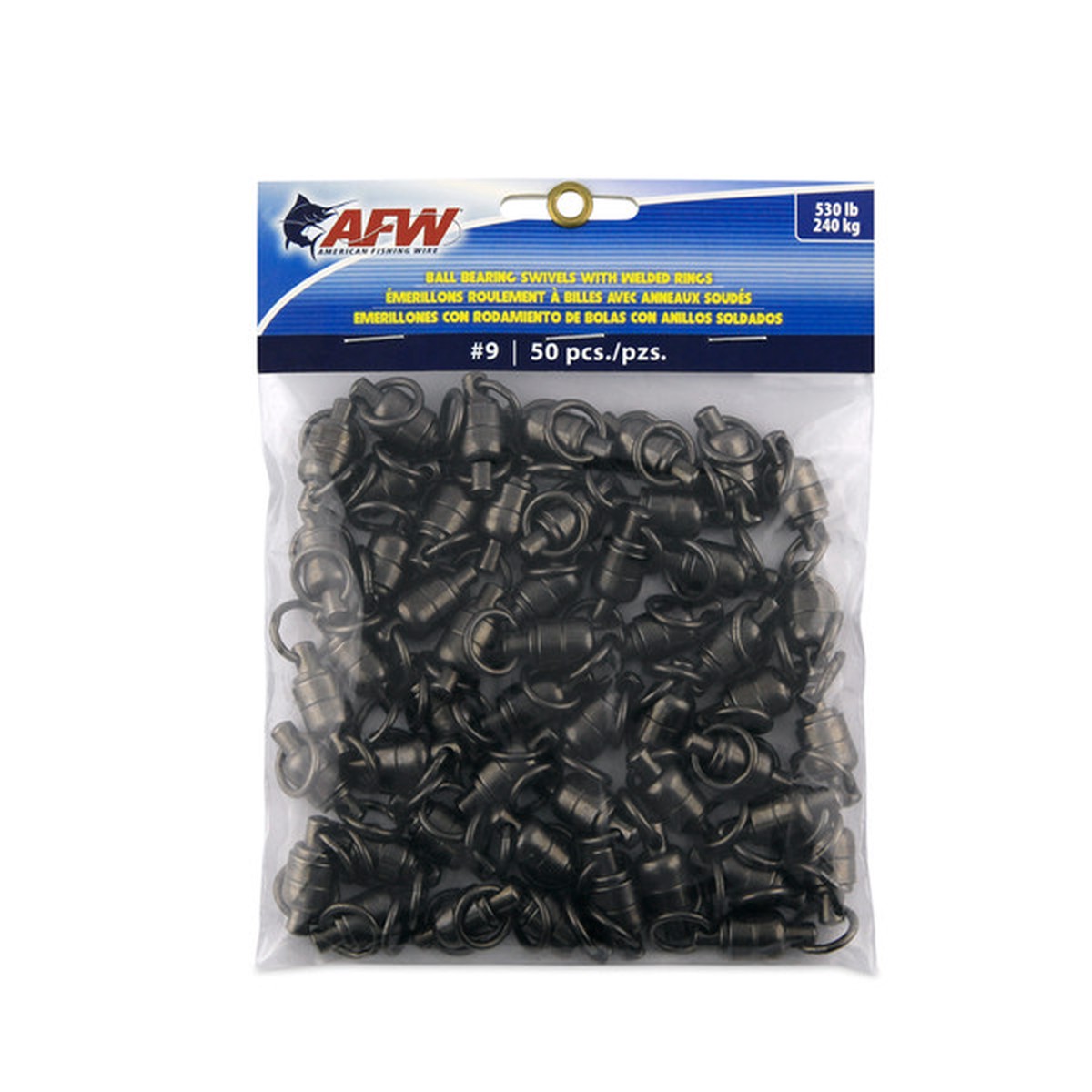 AFW Ball Bearing Swivel 530# 50 Pack