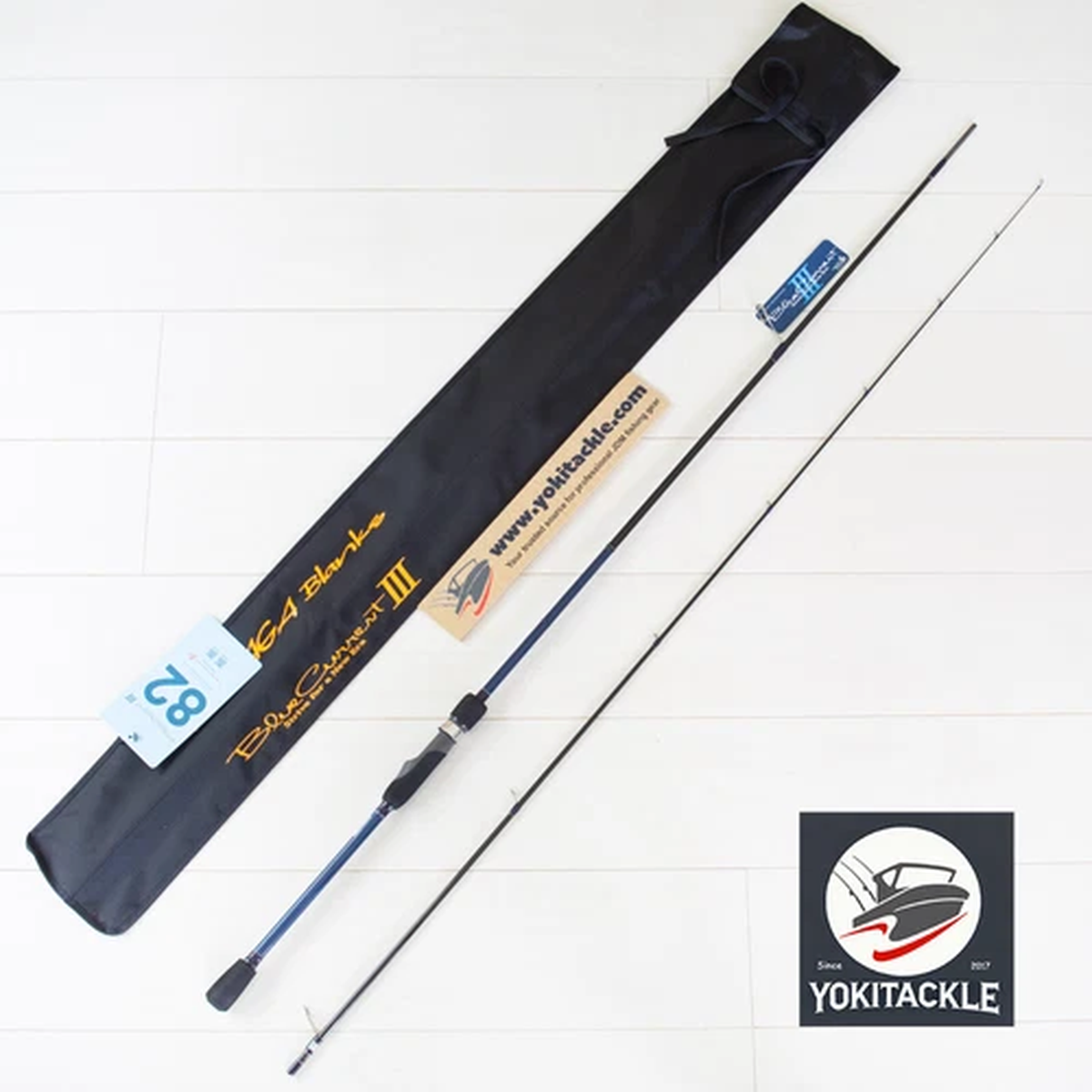YAMAGA Blanks Blue Current III 82 Spinning Rod  A3-Watch Product Video