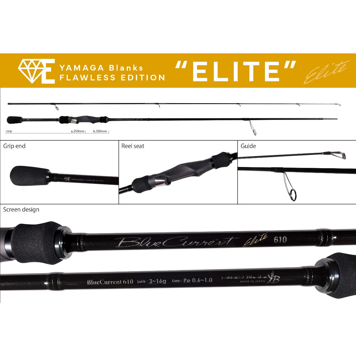 Yamaga Blanks BlueCurrent ELITE Surf Rod