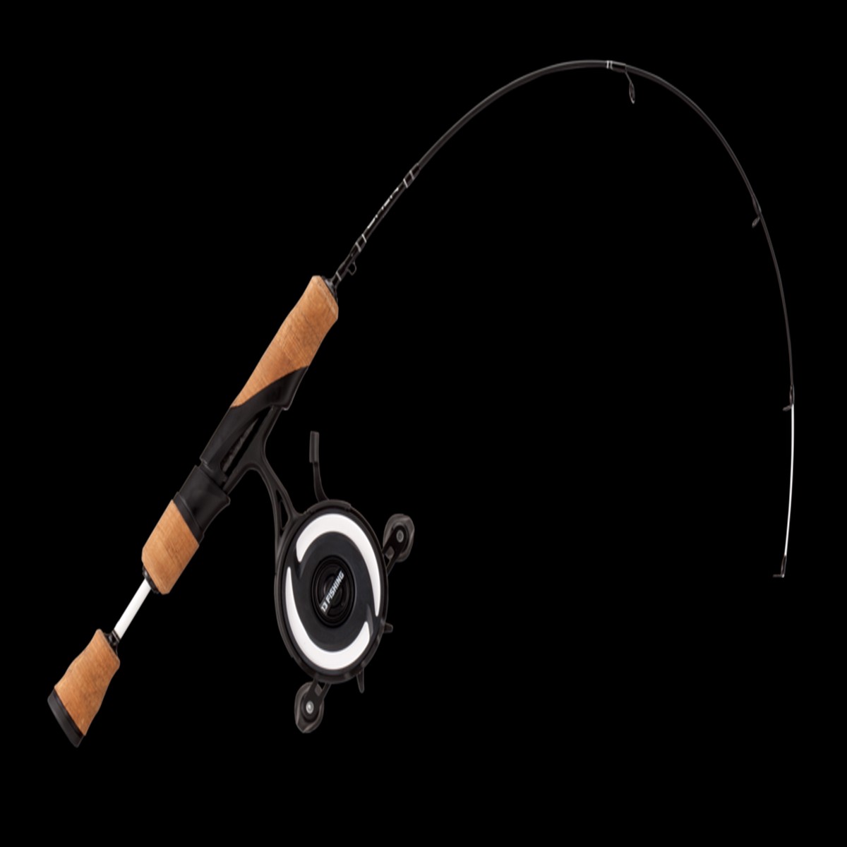 13 Fishing Omen Black Inline Ice Combo