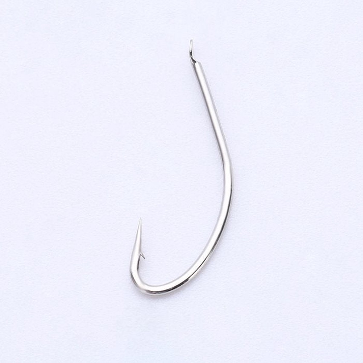 500pcs Long handle barbed bulk fish hooks