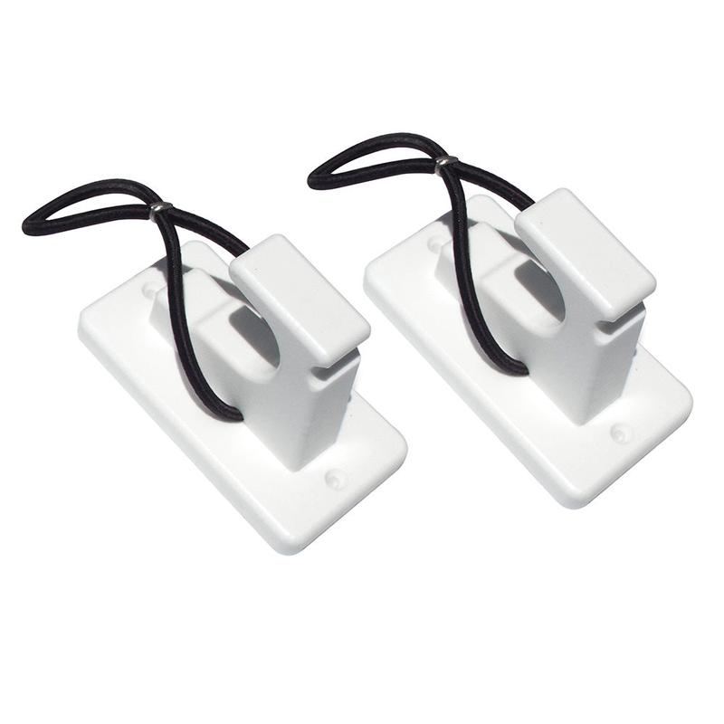 Deep Blue Marine Rod, Gaff, Brush Dock Line Holder - Pair [RGB]