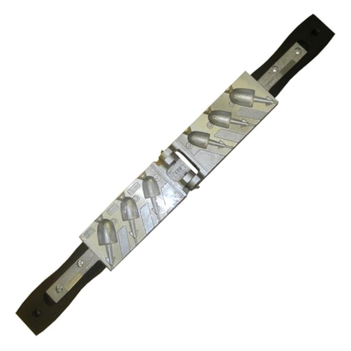 DO-IT Bullet Nose Size 2 1/2 / 3 / 4 Jig Mold (BDB-3-X)