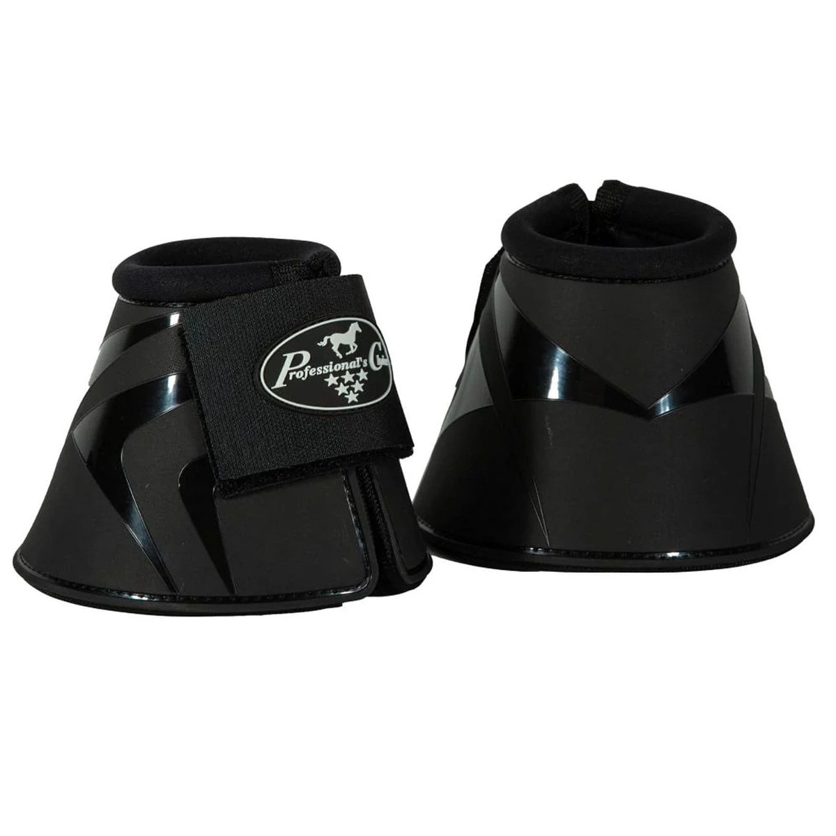 PROFESSIONAL'S CHOICE Hard Shell All-Purpose Black Bell Boots with Neoprene Lining