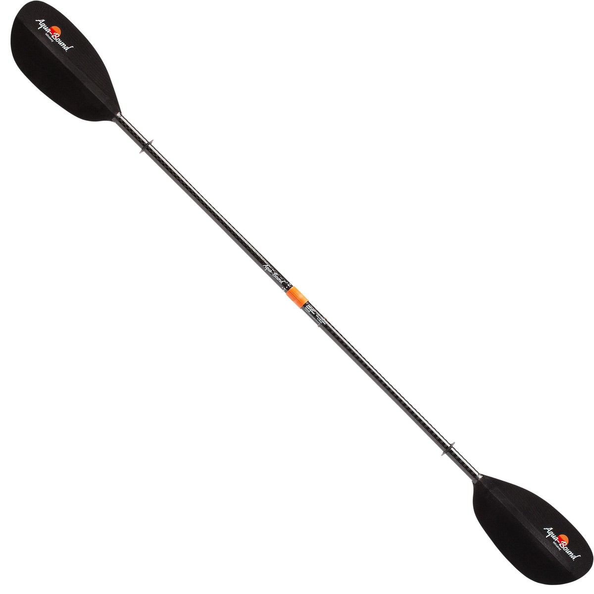 Aqua-Bound Whiskey Carbon Straight Shaft 2-Piece Kayak Paddle (Closeout)