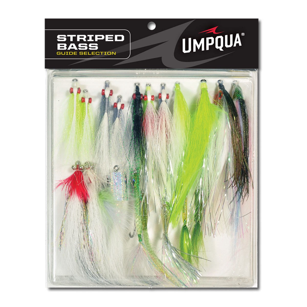 UMPQUA Striped Bass Guide Fly Selection (9266)