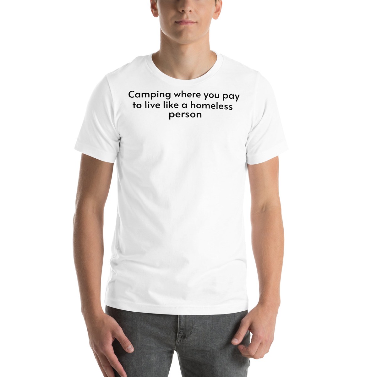 Camping Unisex t-shirt