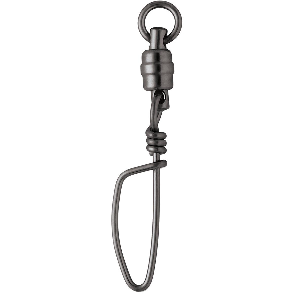 VMC BSHBTSS Black Stainless Steel Heavy-Duty Ball Bearing Tournament Snap Swivel 6 8211 320lb 1-Pack BSHBTSS6