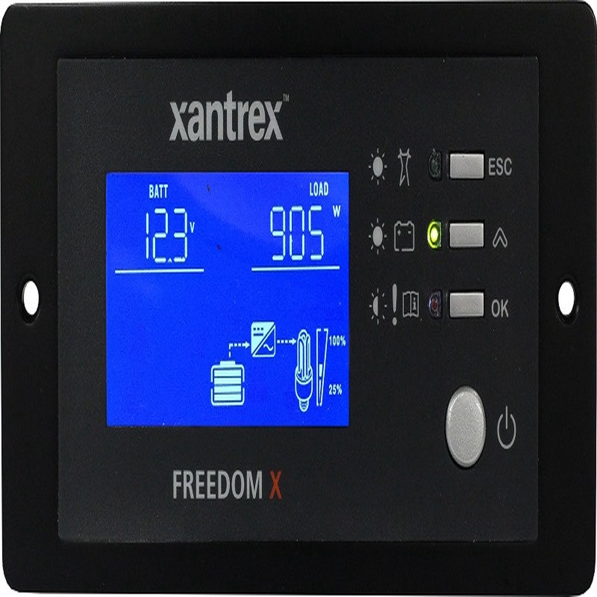 Xantrex 808-0817-01 Remote With 25' Cable For Freedom X And XC Inverters