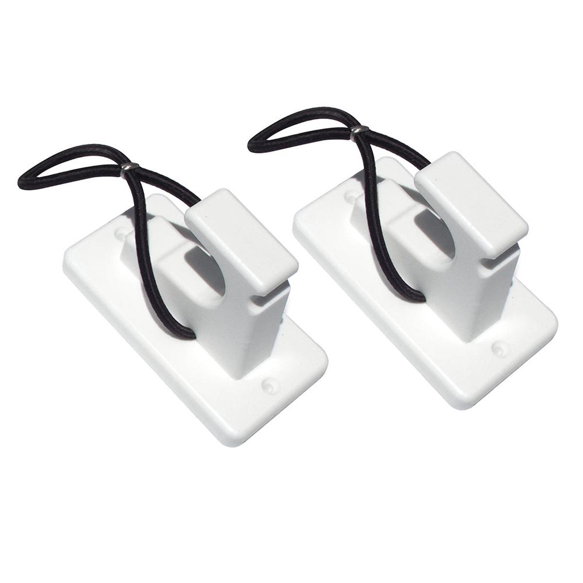 Deep Blue Marine Rod, Gaff, Brush  Dock Line Holder - Pair [RGB]