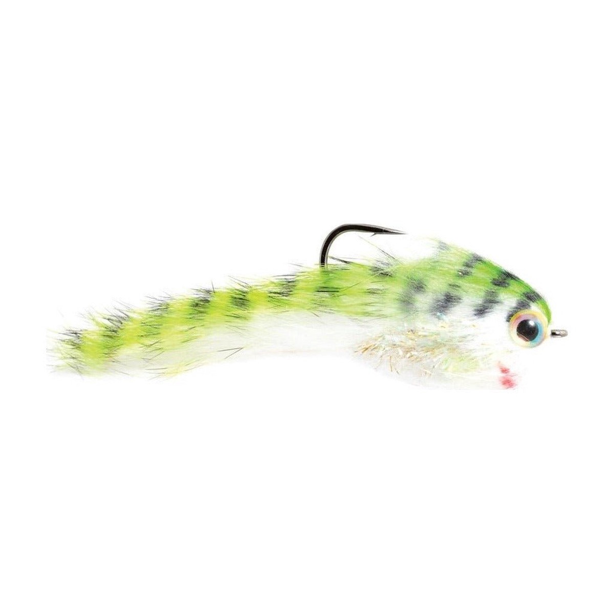 Belly Scratcher Minnow Chartreuse/Black