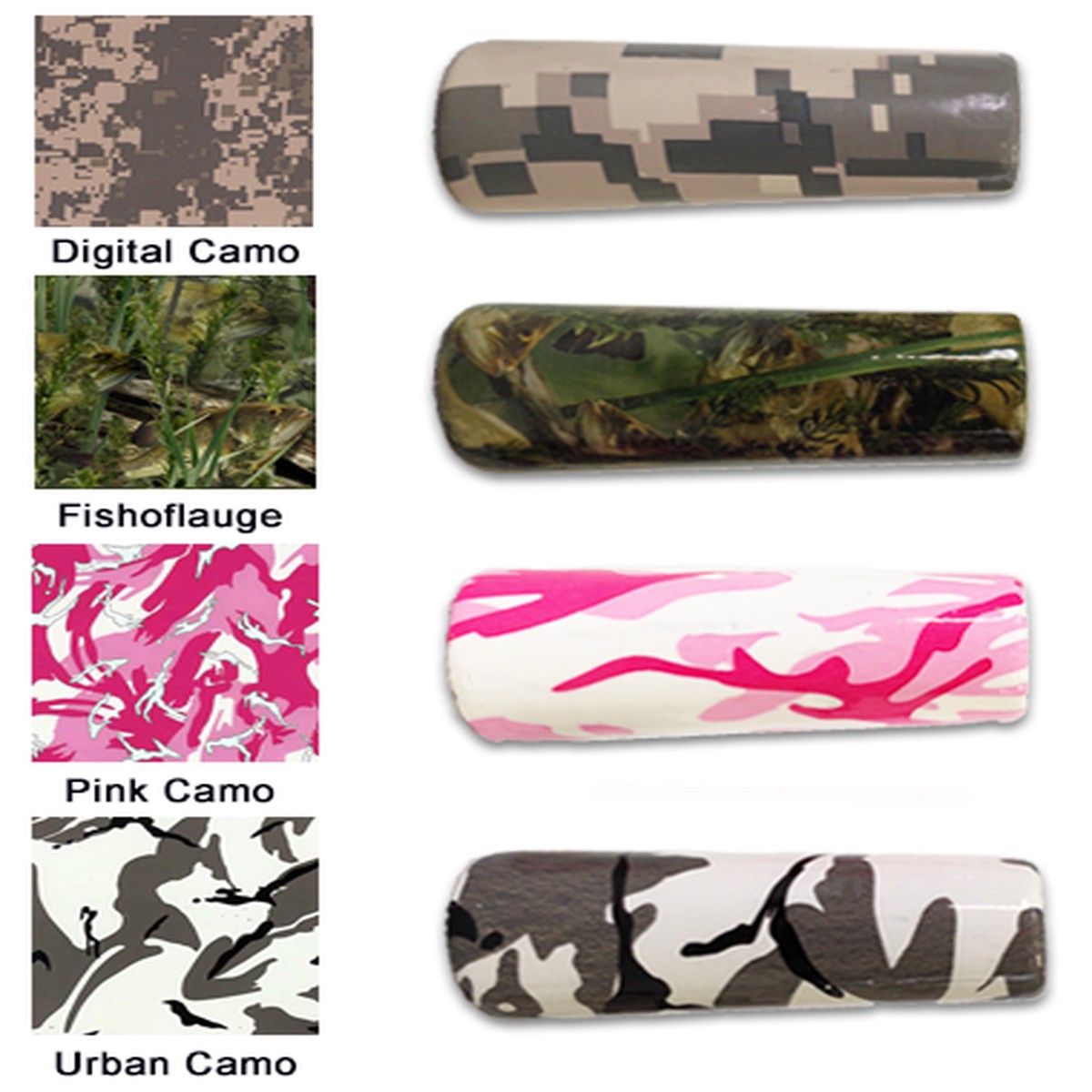 2.5" Camo Fore Grips