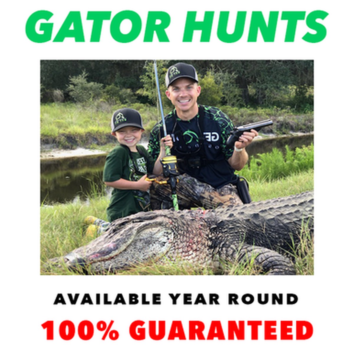 12+ FT Enormous Gator Hunt