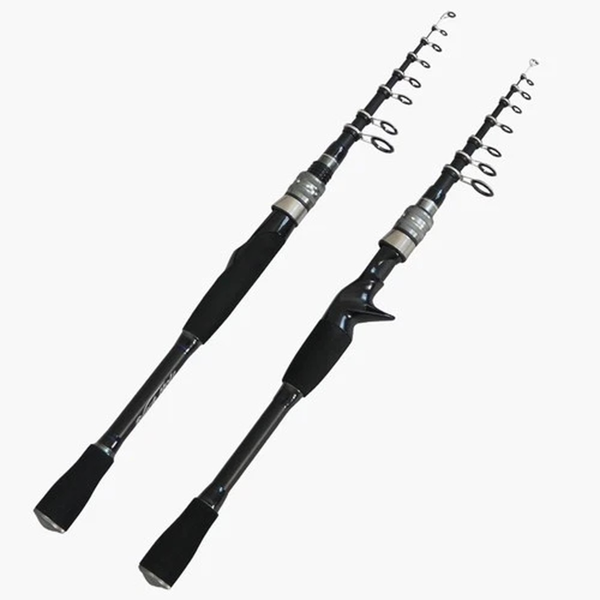 Carbon Fiber Telescopic Fishing Rod Salt/Freshwater 1.68-2.88m Spinning/Casting