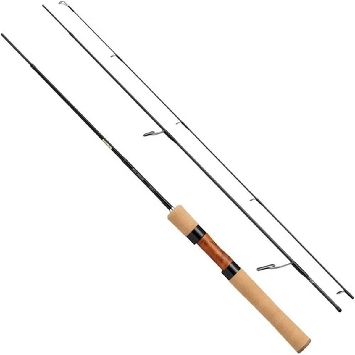 Daiwa 22 WISE STREAM 410L-3 Q Trout Spinning Rod Carbon Fiber Brown 3pcs NEW