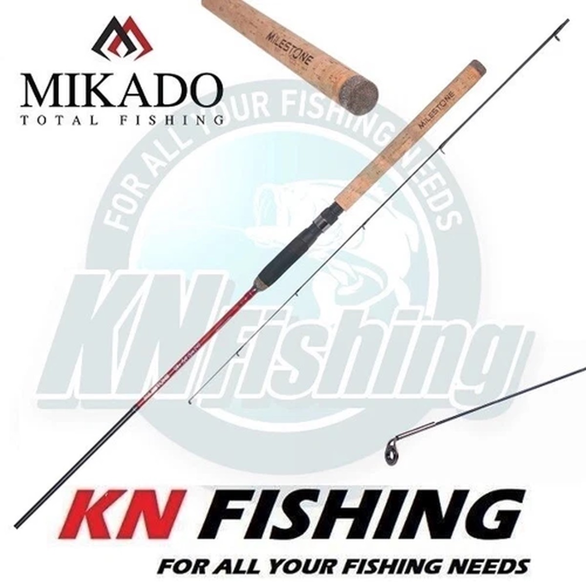 MIKADO MILESTONE Ultra Light LRF Spinning Rod 2.30m/2.40m 1-9gr