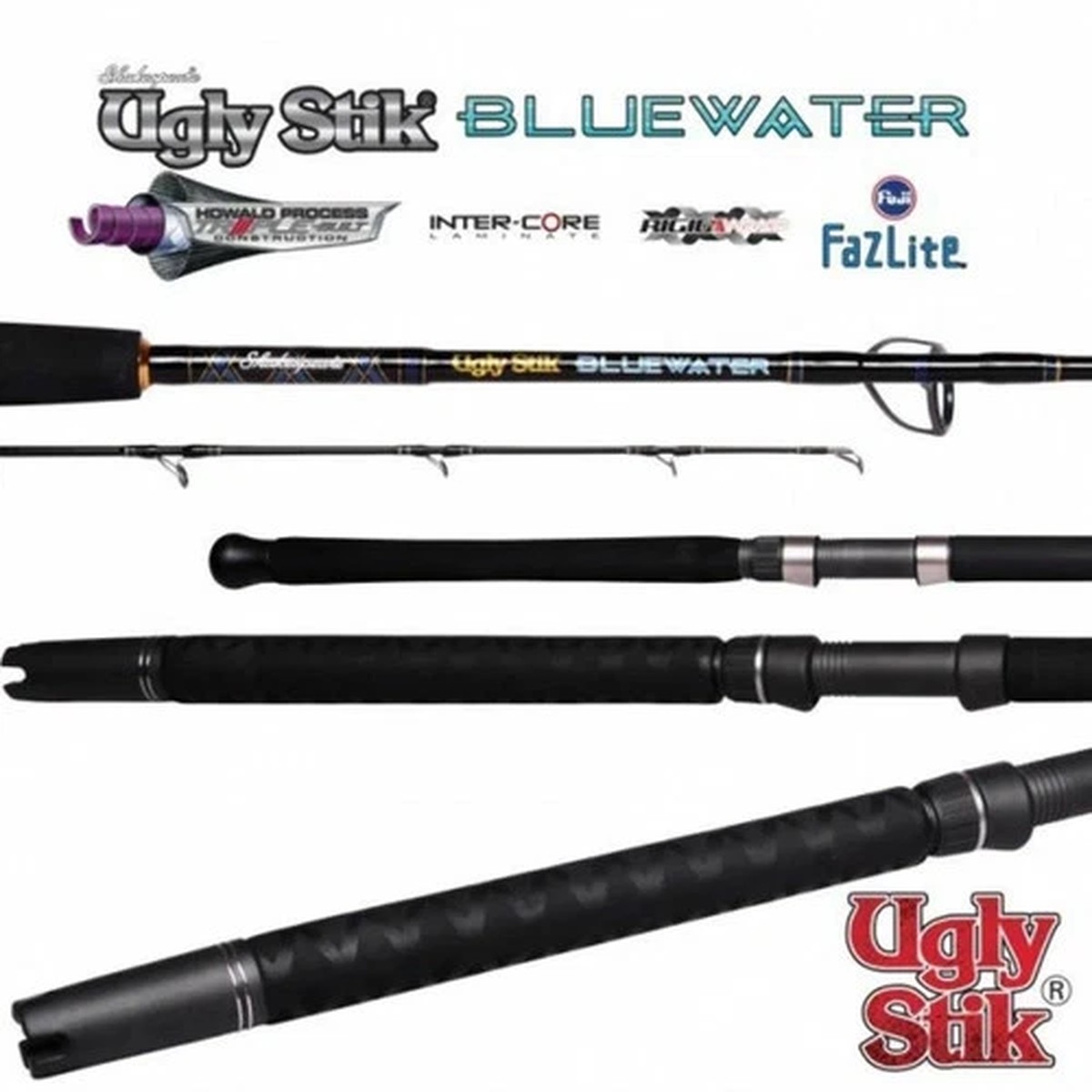 NEW Shakespeare Ugly Stik Bluewater SPIN Rod - 5'6" 24kg 1pc- USB-JSP5624