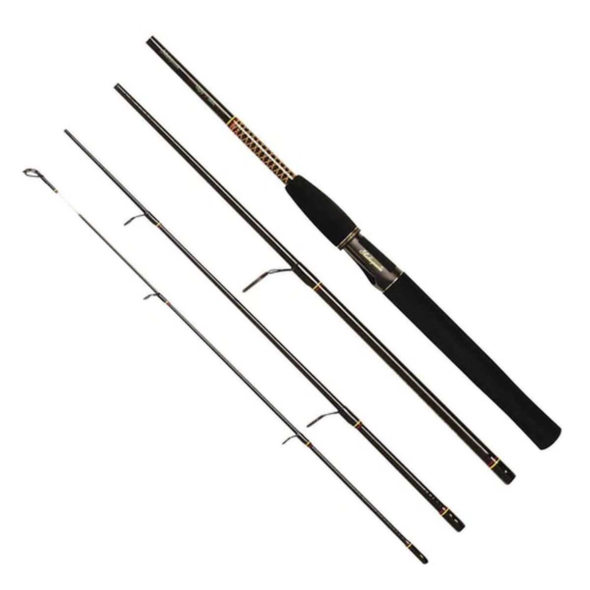 Shakespeare 6ft'6 Ugly Stik Travel Spin 4 Piece Spinning Fishing Rod 5-15g