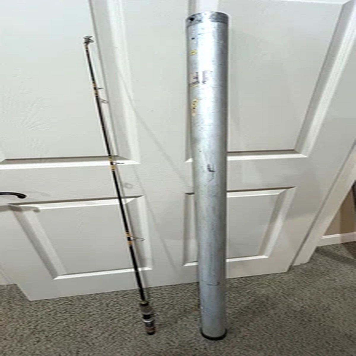 5' South Bend GLADDING 1-334-050 Spinning Rod, 1 Pc Vintage Cork handle & Tube