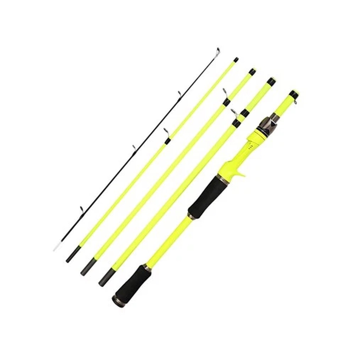 Carbon Fishing Rod 1.8m 5 Sections Lightweight for River Marine Rock Fishing