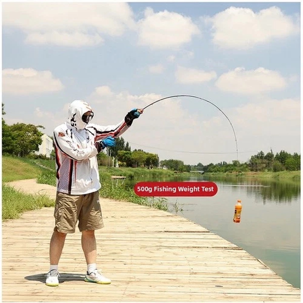 Anti-tangle System Carbon Fishing Rod 2-8g Lure Weight Natural Curvature Action