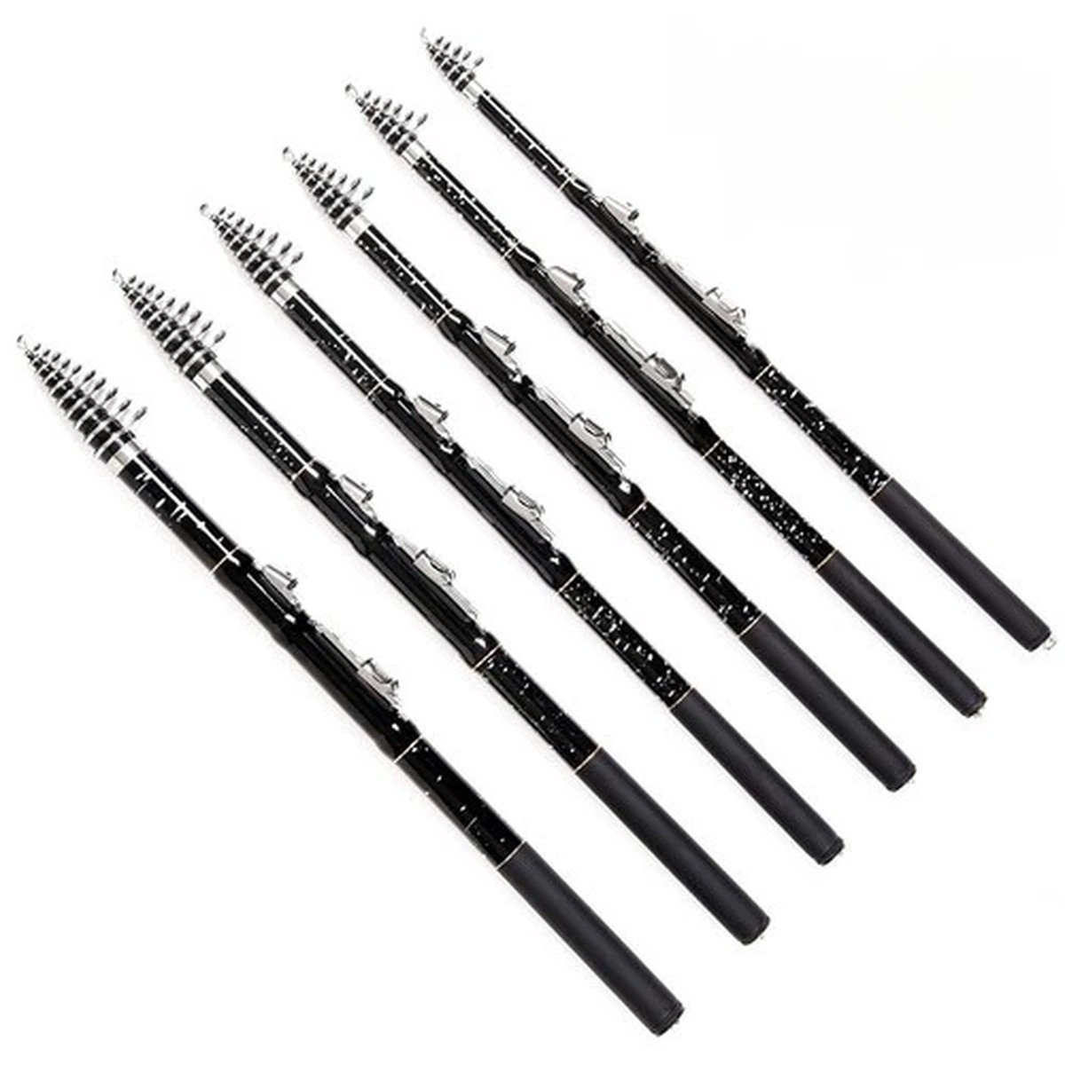 Telescopic Fishing Rod Carbon Fiber Rod Outdoor Fishing 1.8m-3.6m Portabal