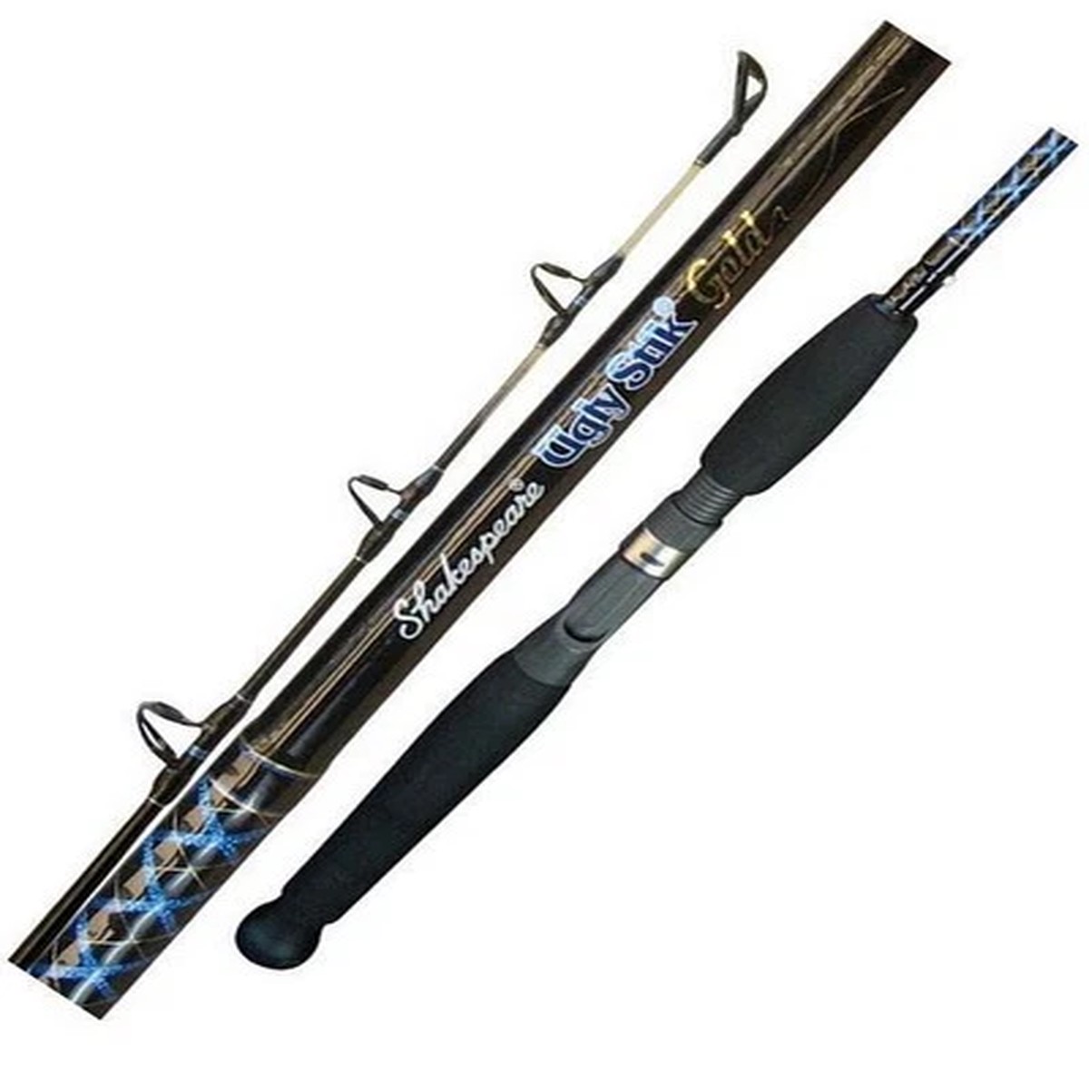 Ugly Stik Gold Spin Fishing Rod - 8' 6-10 kg 2 Piece - USG-SP802M 15-82 g