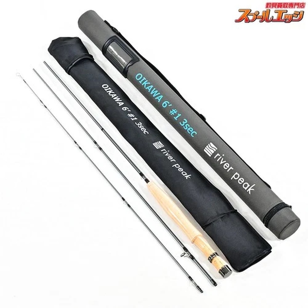 Unused River Peak Oikawa 613 6ft 3pc Spinning Rod Trout Fishing Japan #311