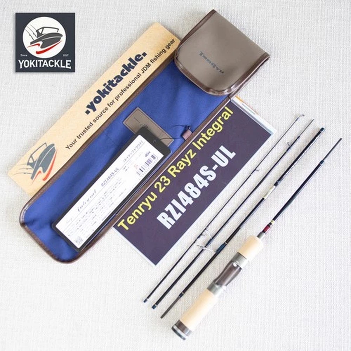 Tenryu 23 Rayz Integral RZI484S-UL Spinning 4 Piece Rod for Trout