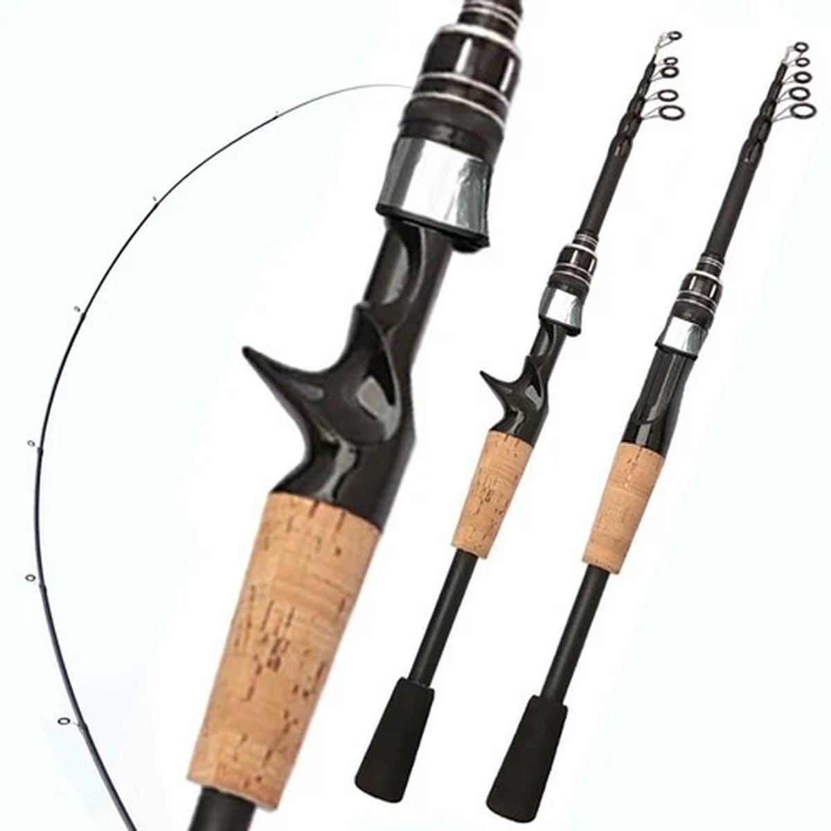 Ultralight Carbon Fiber Casting Rod - Rustproof & Moisture-Proof Lure Pole