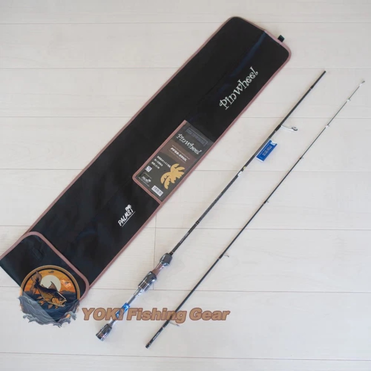 Watch Product Video-PALMS Pinwheel PFGS-86UL+ Spinning Rod Shipping From JAPAN