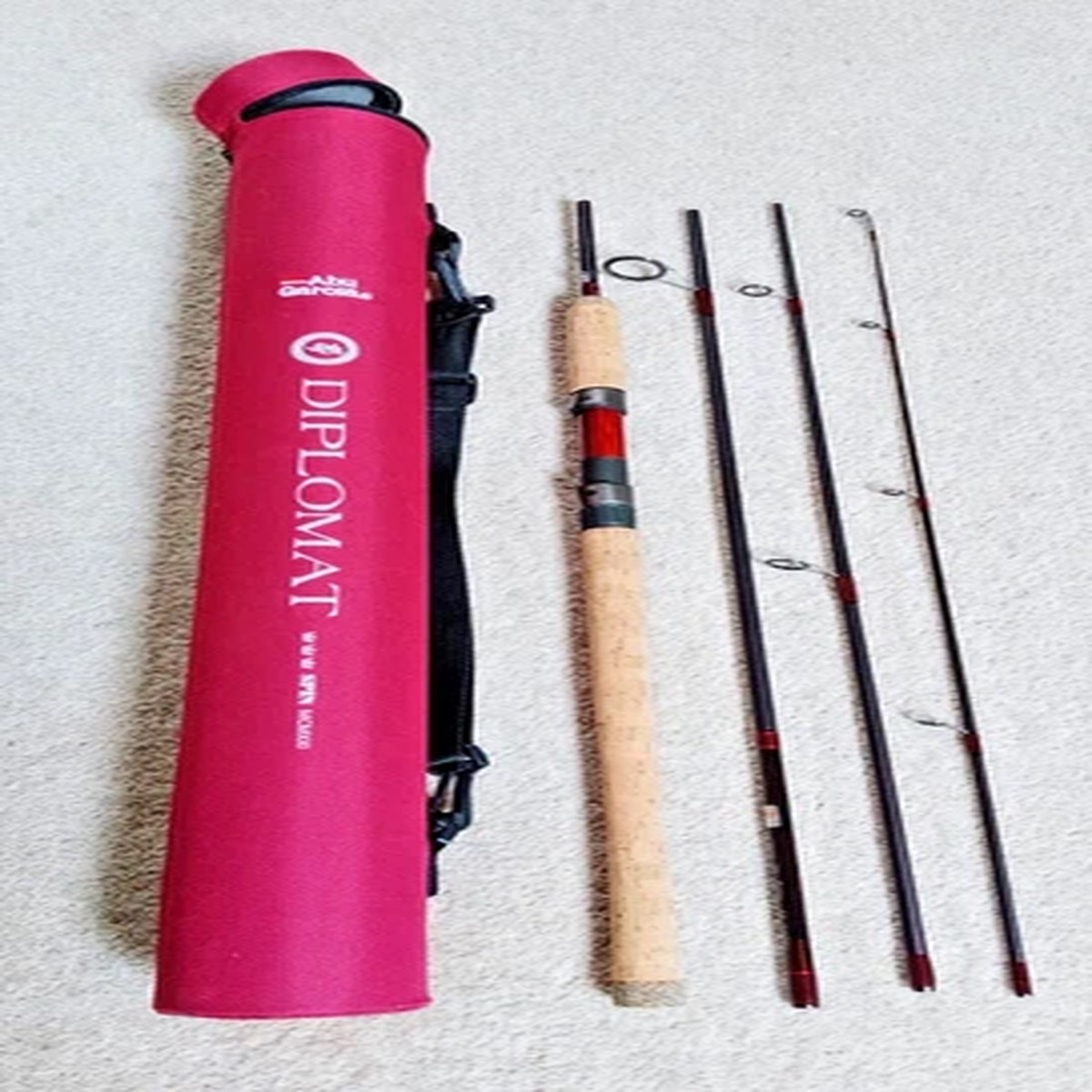 Abu Garcia Diplomat Spin MCMXXI 8ft Fishing Rod 10/25g Mint Unused