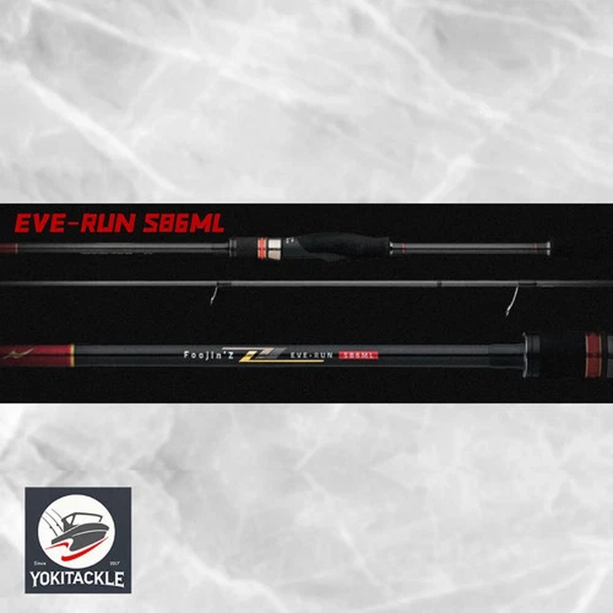 APIA Foojin'Z 6th Generation EVE-RUN S86ML Spinning Fishing Rod