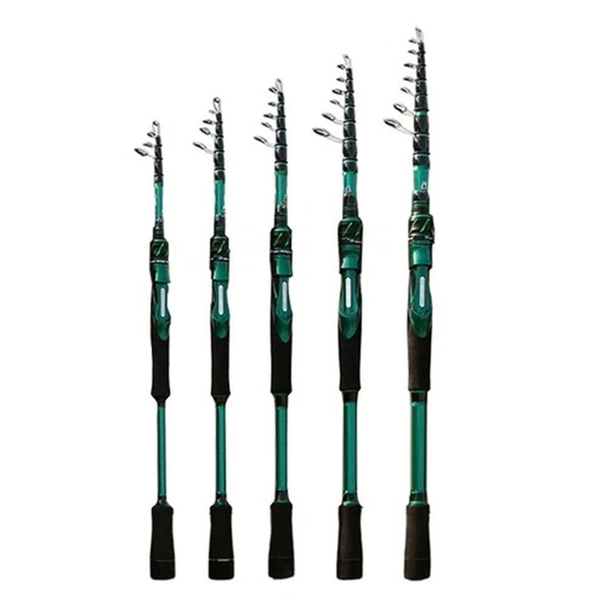 Travel Fishing Pole Telescopic Fishing Rod Large Guide Ring For Smooth Casting