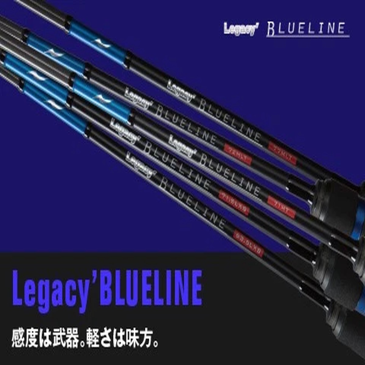 Apia Rod Spinning Foojin Legacy Blueline 63.5 LXS (9303)