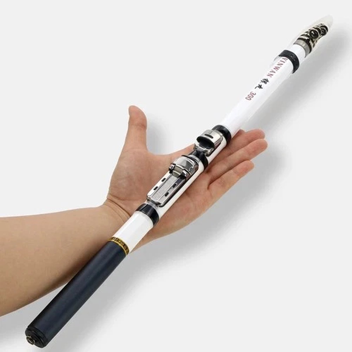 Telescopic Carbon Fishing Rod Portable Rock & Travel Spinning Feeder Pole
