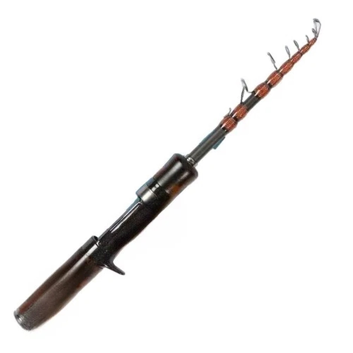 Ultra Light Carbon Fiber Telescopic Fishing Rod UL Fast Action Portable Bass